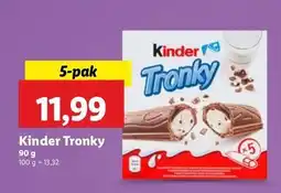 Lidl Batoniki Kinder Tronky oferta