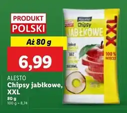 Lidl Chipsy jabłkowe Alesto oferta
