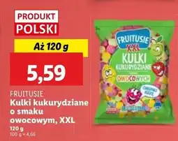 Lidl Kulki kukurydziane owocowe Fruitusie oferta