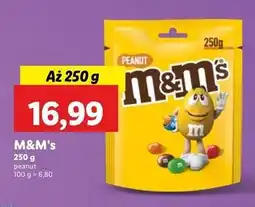 Lidl Draże orzechowe M&M's oferta