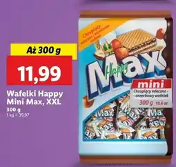 Lidl Wafelki orzechowe mini oferta