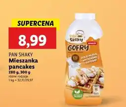 Lidl Mieszanka do przygotowania pancakes Pan Shaky oferta