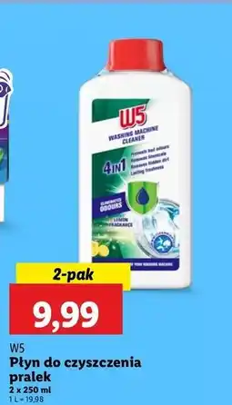 Lidl Płyn czyszczący do pralek W5 oferta