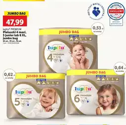 Lidl Pieluchy extra large 6 Lupilu Premium oferta