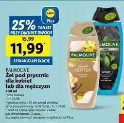 Lidl Żel pod prysznic smooth butter Palmolive Thermal Spa oferta