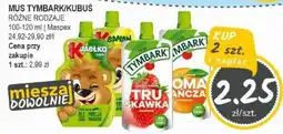 Słoneczko Mus tymbark/kubuś maspex oferta
