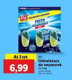 Lidl Odświeżacz do zmywarek apple W5 oferta