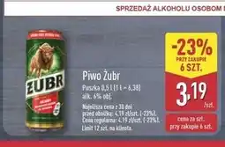 ALDI Piwo Żubr 1768 oferta