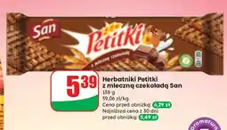 Dino Ciastka z czekoladą San Petitki oferta