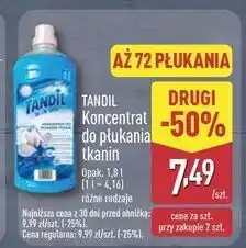 ALDI Koncentrat do płukania tkanin blue sky Tandil oferta
