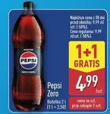 ALDI Napój Pepsi Zero oferta