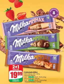 Dino Czekolada peanut caramel Milka Mmmax oferta