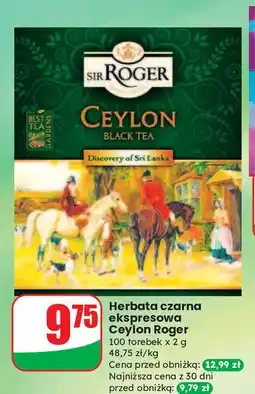Dino Herbata ceylon black tea Sir Roger oferta