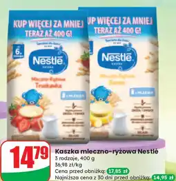 Dino Kaszka mleczno-ryżowa banan Nestle oferta