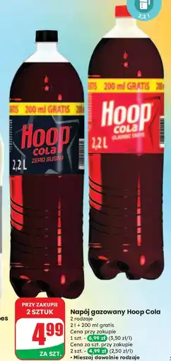 Dino Napój Hoop Cola Zero oferta