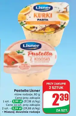 Dino Pasta jajeczna z kurkami Lisner Smak Sezonu oferta