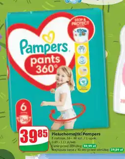 Dino Pieluchomajtki 6 Pampers Pants oferta
