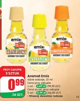 Dino Aromat do ciasta pomarańczowy Emix oferta