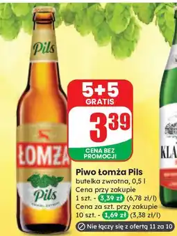 Dino Piwo Łomża Pils oferta