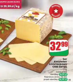 Dino Ser kasztelan śmietankowy Sierpc oferta