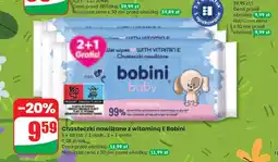 Dino Chusteczki z witaminą e Bobini Baby oferta