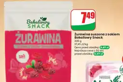 Dino Żurawina cała Bakaliowy Snack oferta