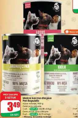 Dino Karma dla psa królik Pet Republic oferta