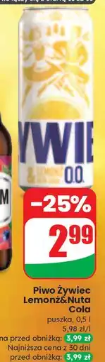 Dino Piwo Żywiec Lemonż oferta
