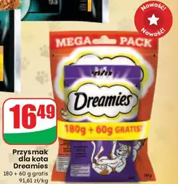 Dino Przysmak dla kota z kurczakiem Dreamies oferta