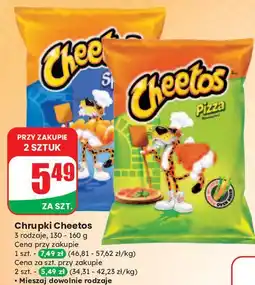 Dino Chrupki spirals ser z ketchupem Cheetos oferta
