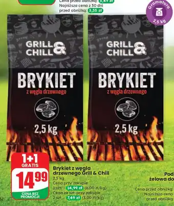 Dino Brykiet z węgla drzewnego Grill & Chill oferta