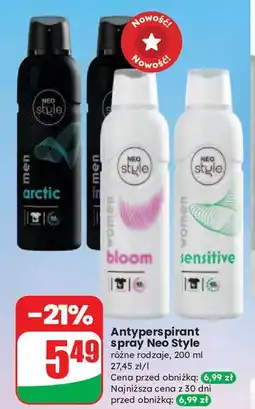 Dino Antyperspiranty arctic Neo Style oferta