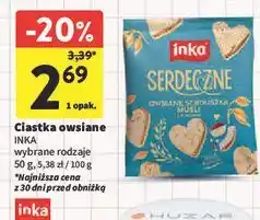 Intermarche Owsiane serduszka musli z kokosem Inka Serdeczne oferta