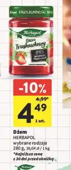 Intermarche Dżem truskawkowy Herbapol oferta