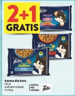 Intermarche Karma dla kota rybne smaki w galaretce Purina Felix Sensations Jellies oferta