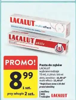 Intermarche Pasta do zębów Lacalut Multi-Effect oferta