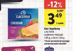 Intermarche Ser topiony cheddar Lactima oferta