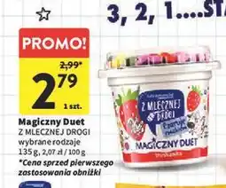Intermarche Jogurt magiczny duet truskawka Z Mlecznej Drogi oferta