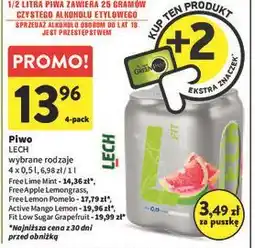 Intermarche Piwo Lech Free Active Hydrate Mango I Cytryna oferta