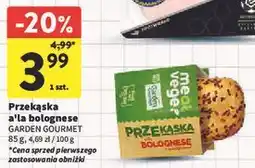 Intermarche Przekąska a'la bolognese z warzywami Garden Gourmet oferta