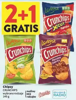 Intermarche Chipsy paprykowe Crunchips X-Cut oferta