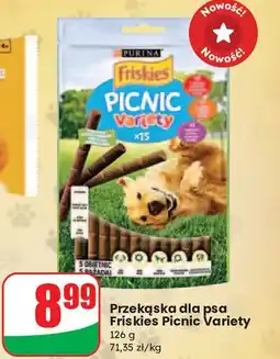 Dino Przekąska dla psów z wołowiną, kurczakiem i jagnięciną Friskies Picnic oferta