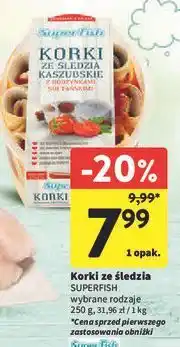 Intermarche Koreczki śledziowe kaszubskie Superfish oferta