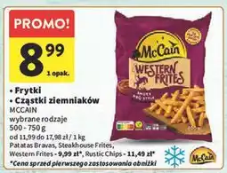 Intermarche Talarki ziemniaczane Mccain Rustic Chips oferta