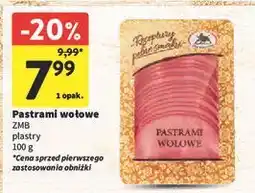 Intermarche Pastrami wołowe Zmb Białystok oferta