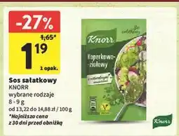 Intermarche Sos sałatkowy koperkowo-ziołowy Knorr oferta