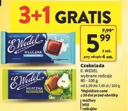 Intermarche Czekolada gruszkowa E. Wedel oferta