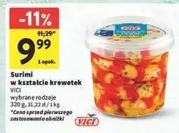 Intermarche Surimi w oleju o smaku czosnkowym Vici oferta