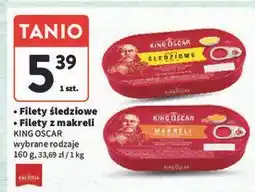 Intermarche Filety z makreli w sosie pomidorowym King Oscar oferta
