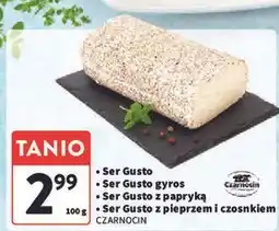 Intermarche Ser gusto z pieprzem i czosnkiem Czarnocin oferta